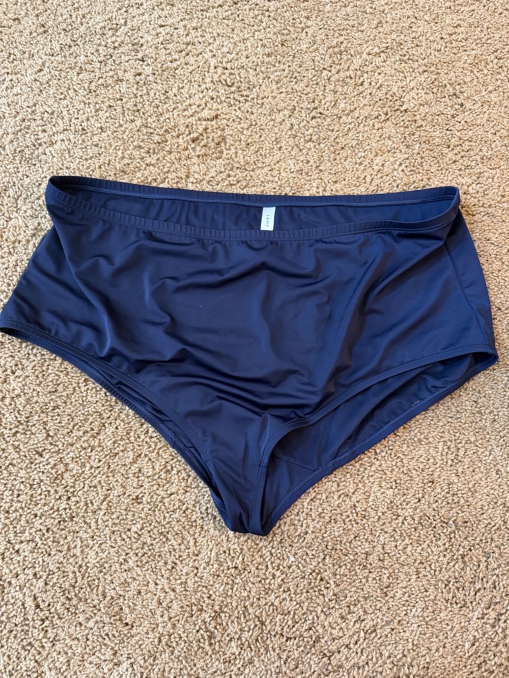 Lane Bryant women’s Navy Swim Trunks